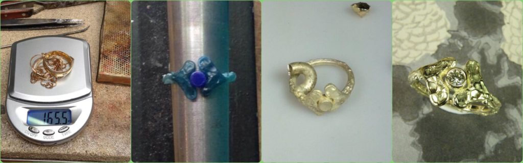 Blog over sieraden van oud goud en goud omsmelten. Goudsmid Oogst Amsterdam.