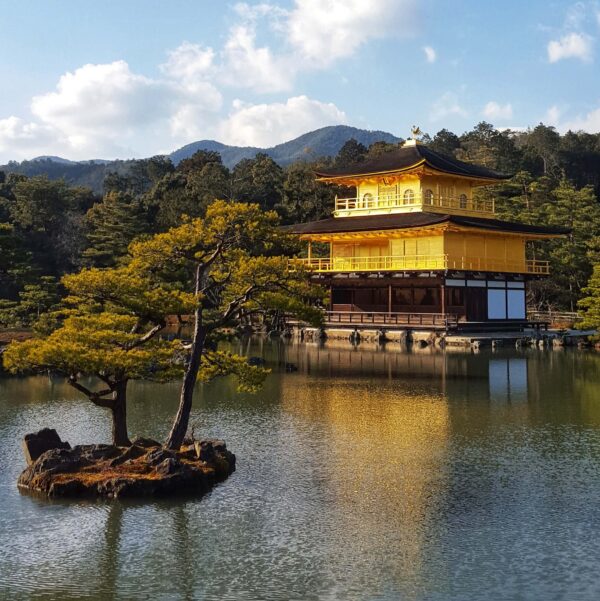 Golden temple Kyoto.