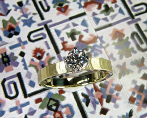 Ring Japonais. Blog huwelijksjubileum. 65 jaar getrouwd – Briljant. Goudsmid Amsterdam.