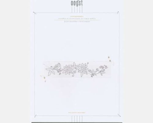 Passiflora schets Cadeau, Gift Sketch by Oogst goldsmith