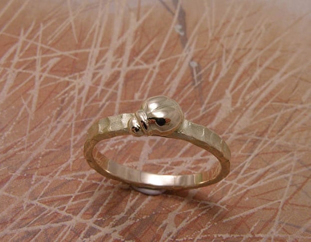 gouden ring insecten * kevertje: geoogst - Afbeelding 3