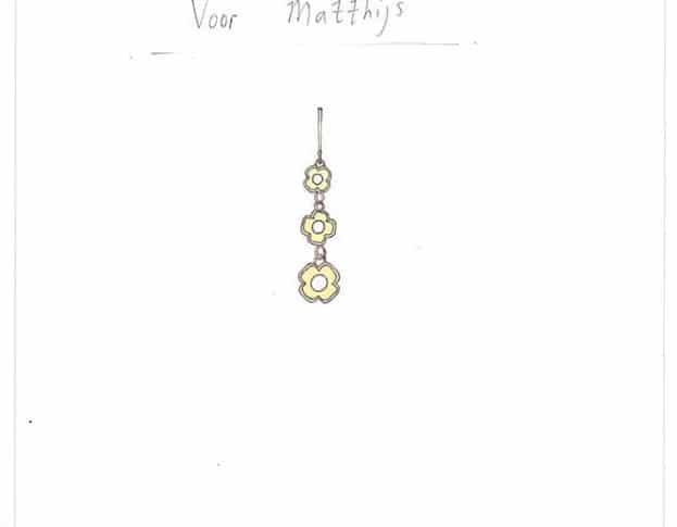 parel oorsieraden * maatwerk voor matthijs - Afbeelding 2