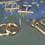 Review Ritme Trouwringen Oorsieraden Manchetknopen van eigen goud voor Alexandra & Christiaan