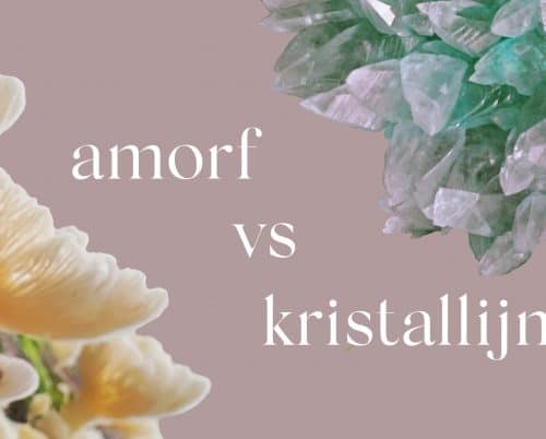 Amorf vs kristallijn. Nieuwe Oogst sieraden collectie. Oogst goudsmid Amsterdam